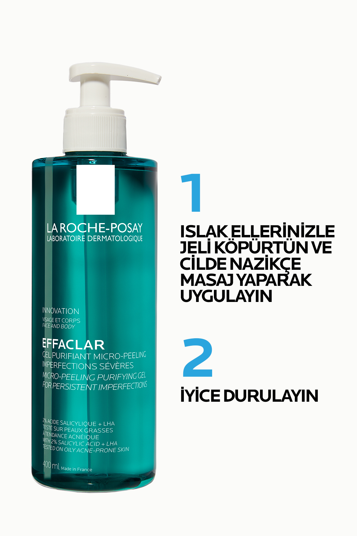 LA ROCHE POSAY EFFACLAR MİCRO-PEELİNG ARINDIRICI J-