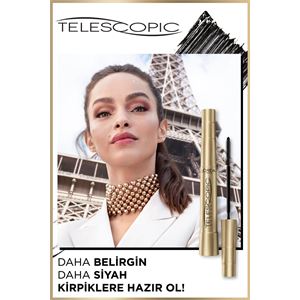 LOREAL PARİS SİYAH TELESCOPİC MASKARA-