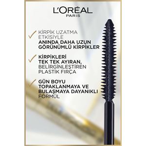 LOREAL PARİS SİYAH TELESCOPİC MASKARA-