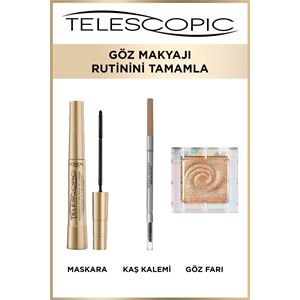 LOREAL PARİS SİYAH TELESCOPİC MASKARA-