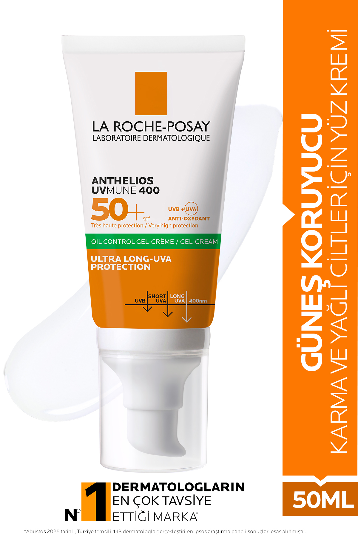 LA ROCHE POSAY ANTHELİOS XL SPF 50+ DRY TOUCH GEL--