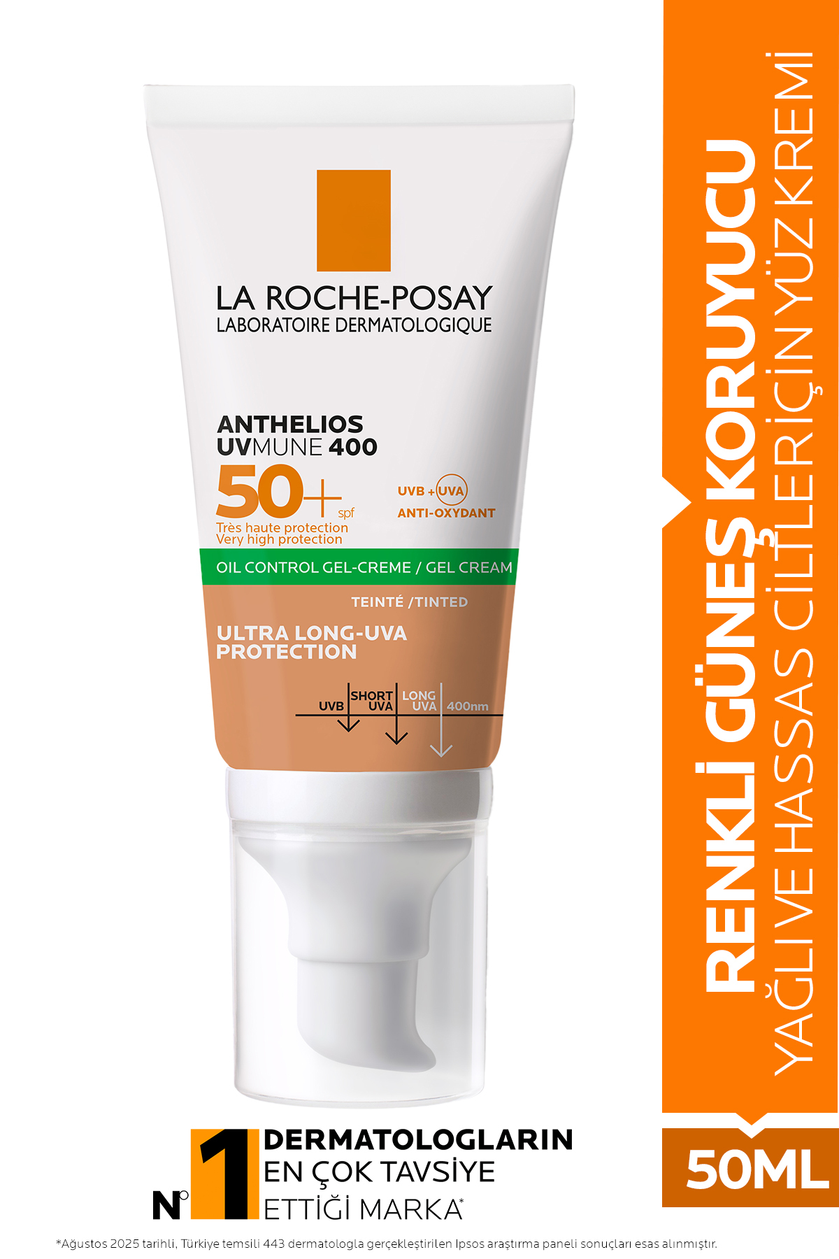 LA ROCHE POSAY ANTHELİOS XL SPF 50+ TİNTED GEL CRE-