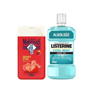 LİSTERİNE COOLMİNT HAFİF TAT ÇİLEK DUŞ JELİ 250ML-