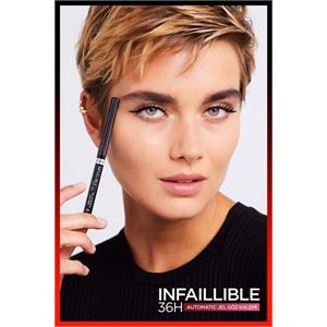 LOREAL PARİS INFAİLLABLE  JEL GÖZ KALEMİ  SİYAH-