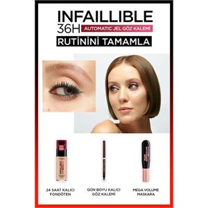 LOREAL PARİS INFAİLLABLE JEL GÖZ KALEMİ KAHVERENGİ-