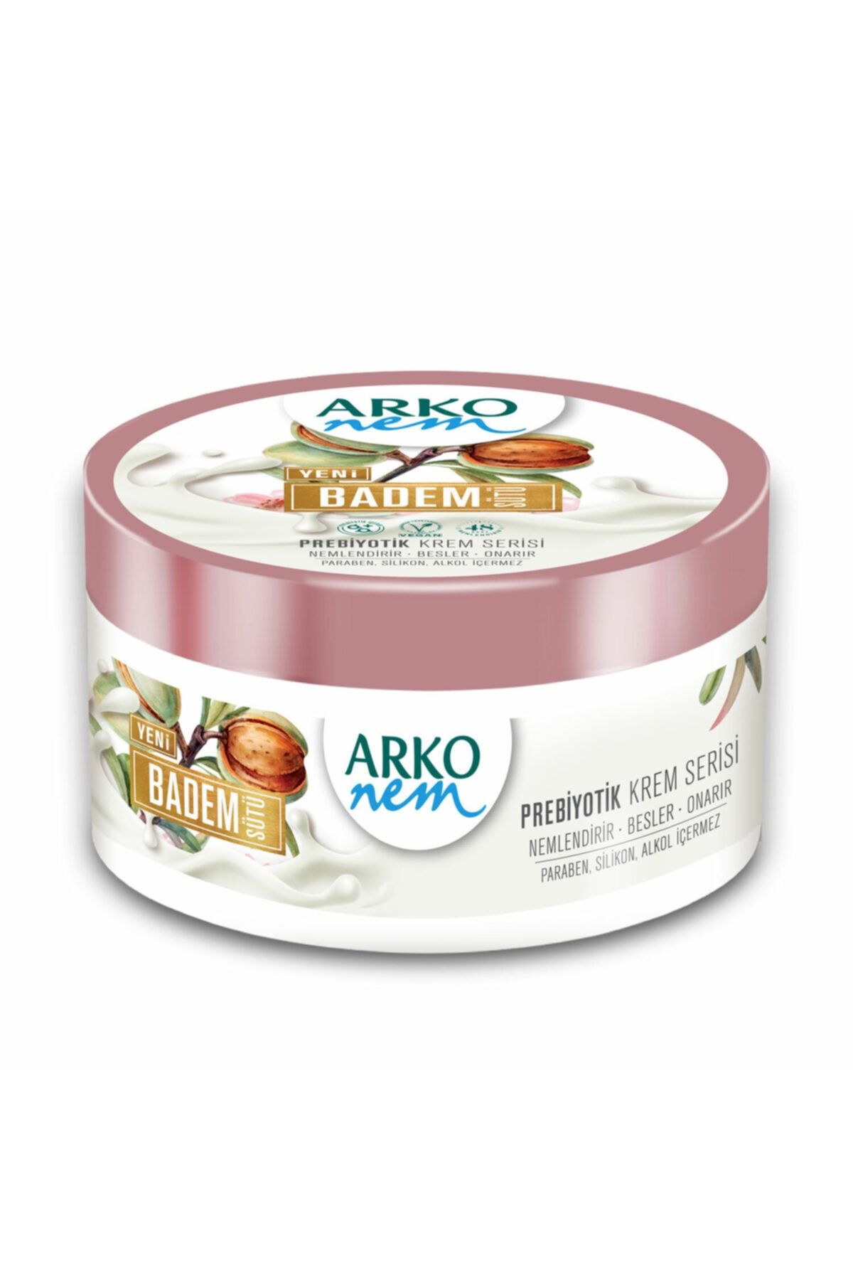 ARKO NEM PREBİYOTİK KREM SERİSİ BADEM SÜTÜ 250ML-