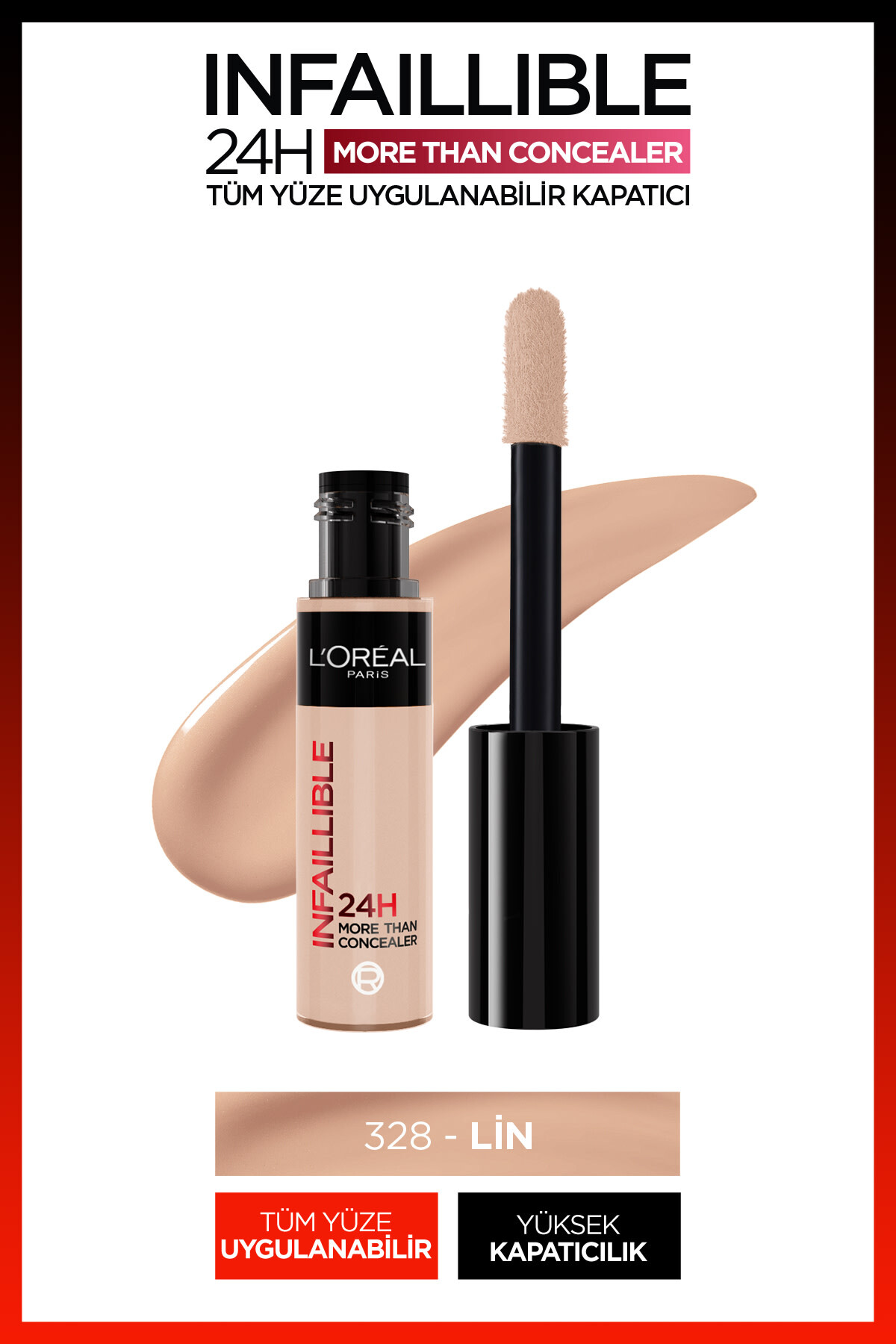 LOREAL PARİS INFAİLLİBLE 24H KAPATICI 328 LİN-