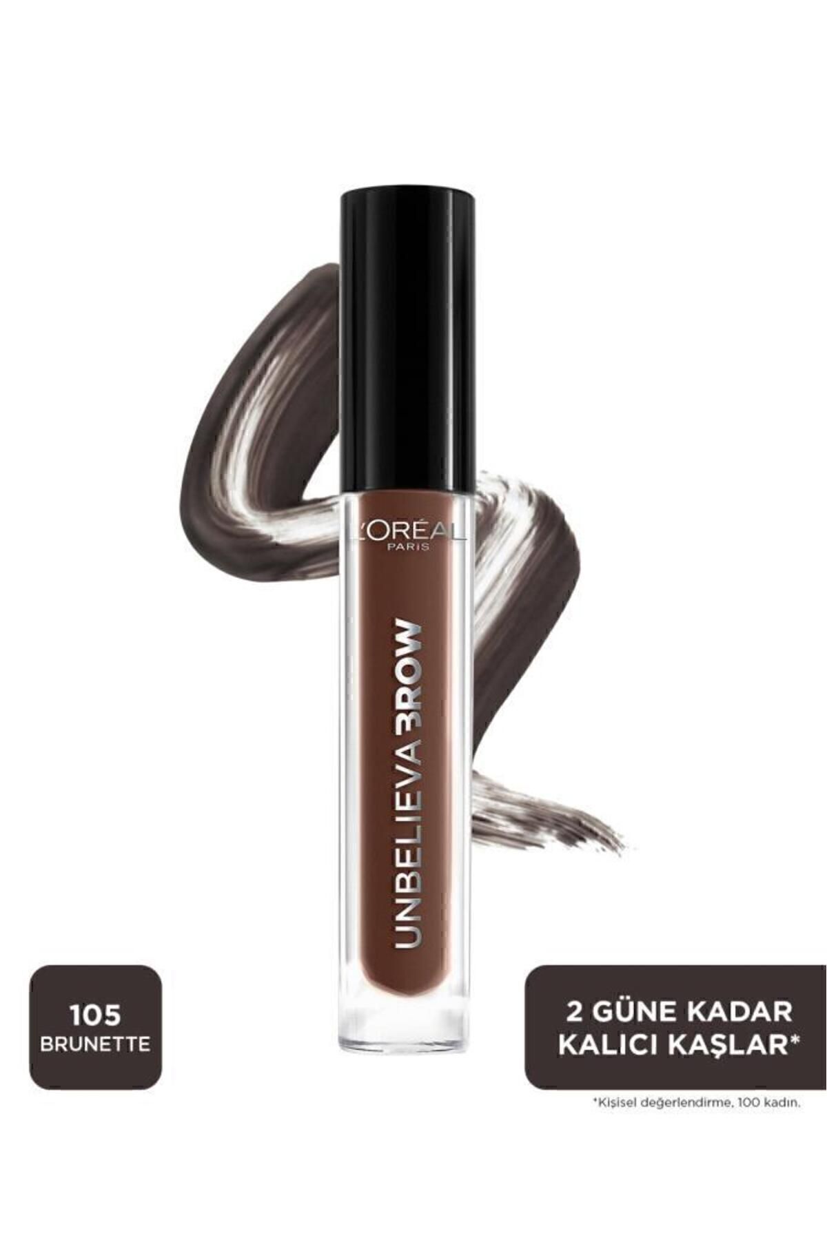 LOREAL PARİS UNBELİEVA BROW KAŞ JELİ 105 BRUNETTE-
