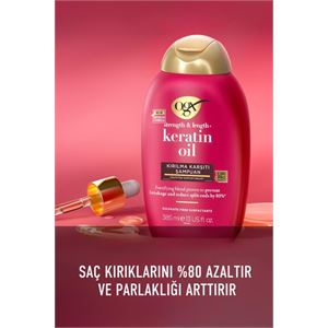 Kırılma Karşıtı Keratin Oil Bakım şampuan 385ml-
