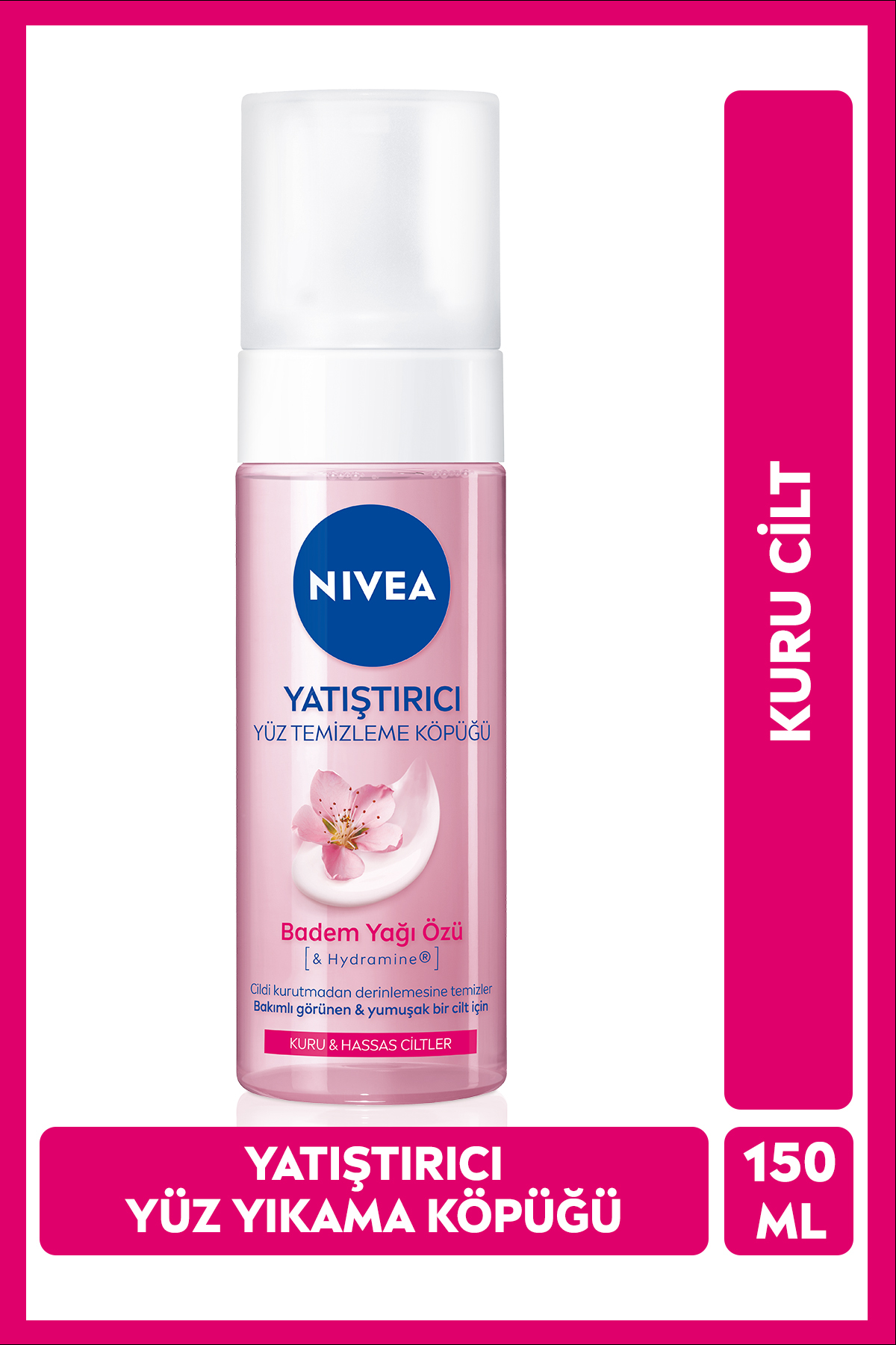 NİVEA YÜZ TEMİZLEME KÖPÜĞÜ K/H 150 ML-