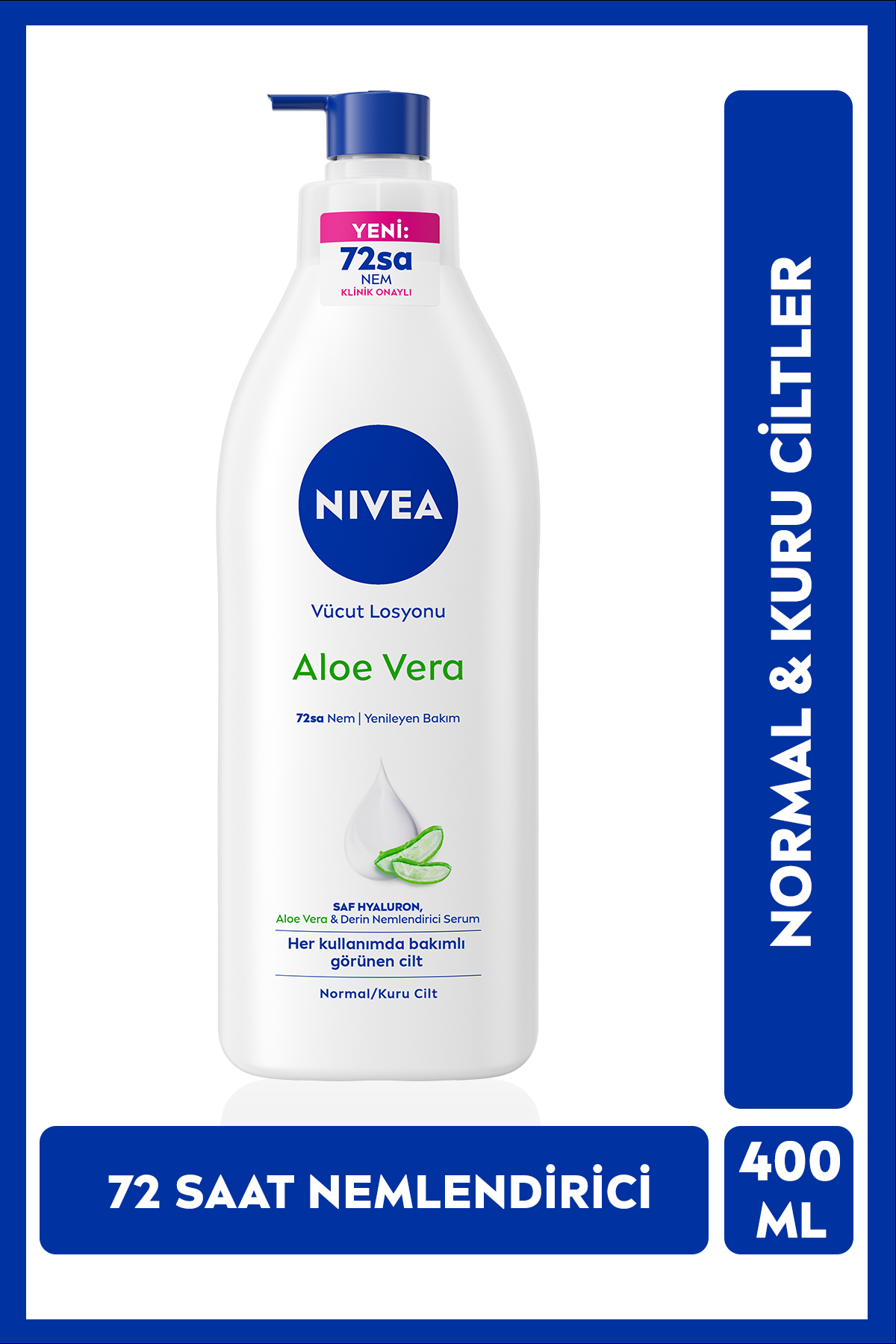 NİVEA ALOE VERA VÜCUT LOSYONU 400ML-