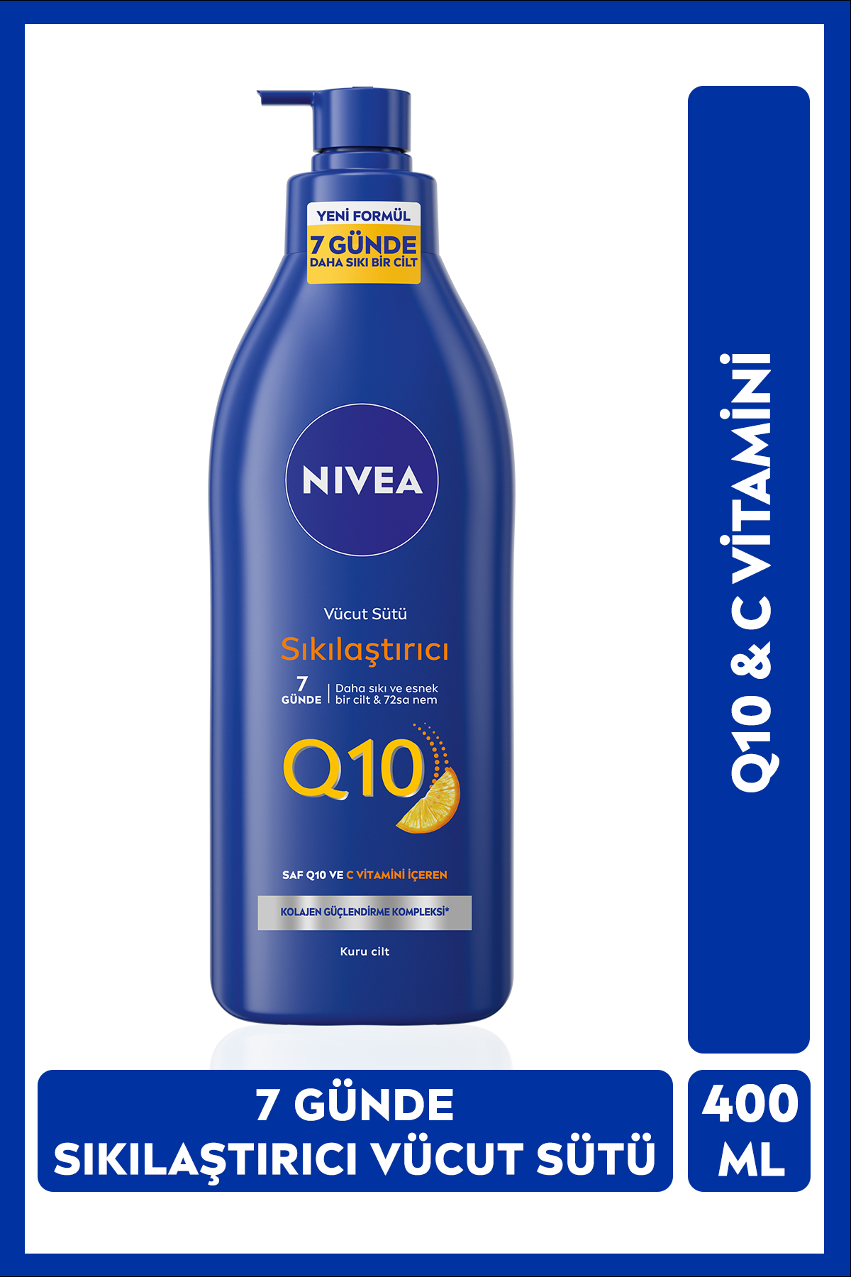 NIVEA BOBY Q10 VÜCUT SÜTÜ SIKILAŞTIRICI 400ML-