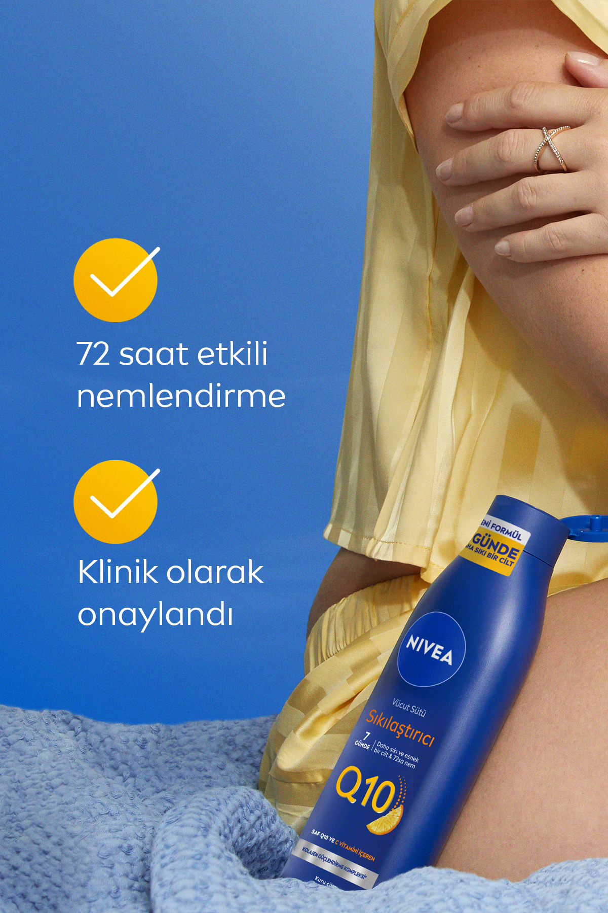 NIVEA BOBY Q10 VÜCUT SÜTÜ SIKILAŞTIRICI 400ML-