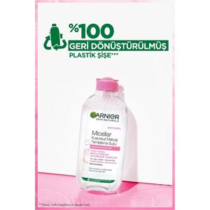 GARNİER MİCELLAR KUSURSUZ MAKYAJ TEMİZLEME SUYU  200ML-