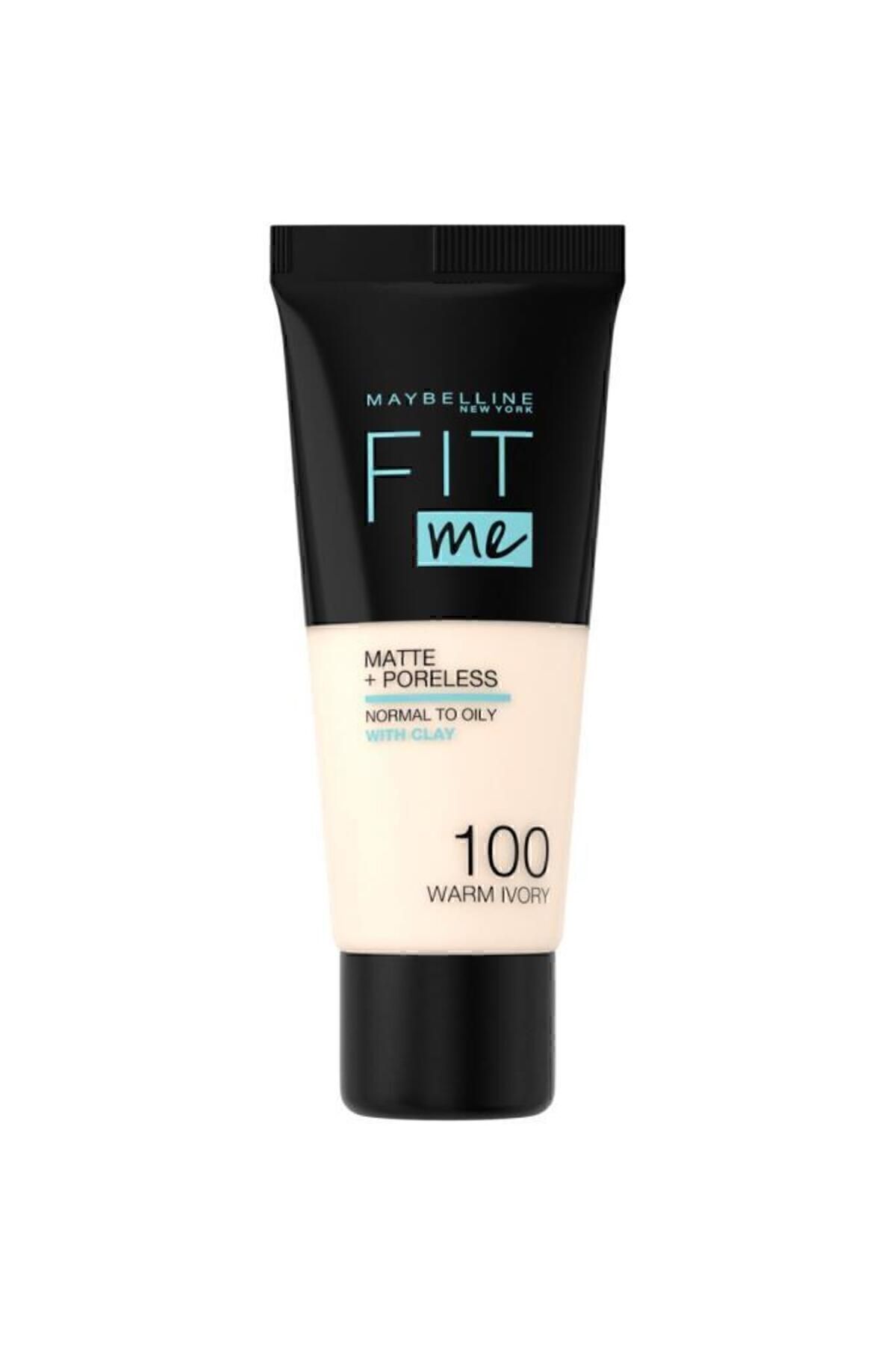 MYB FIT ME MATTE + PORELESS FONDÖTEN 100 WARM-
