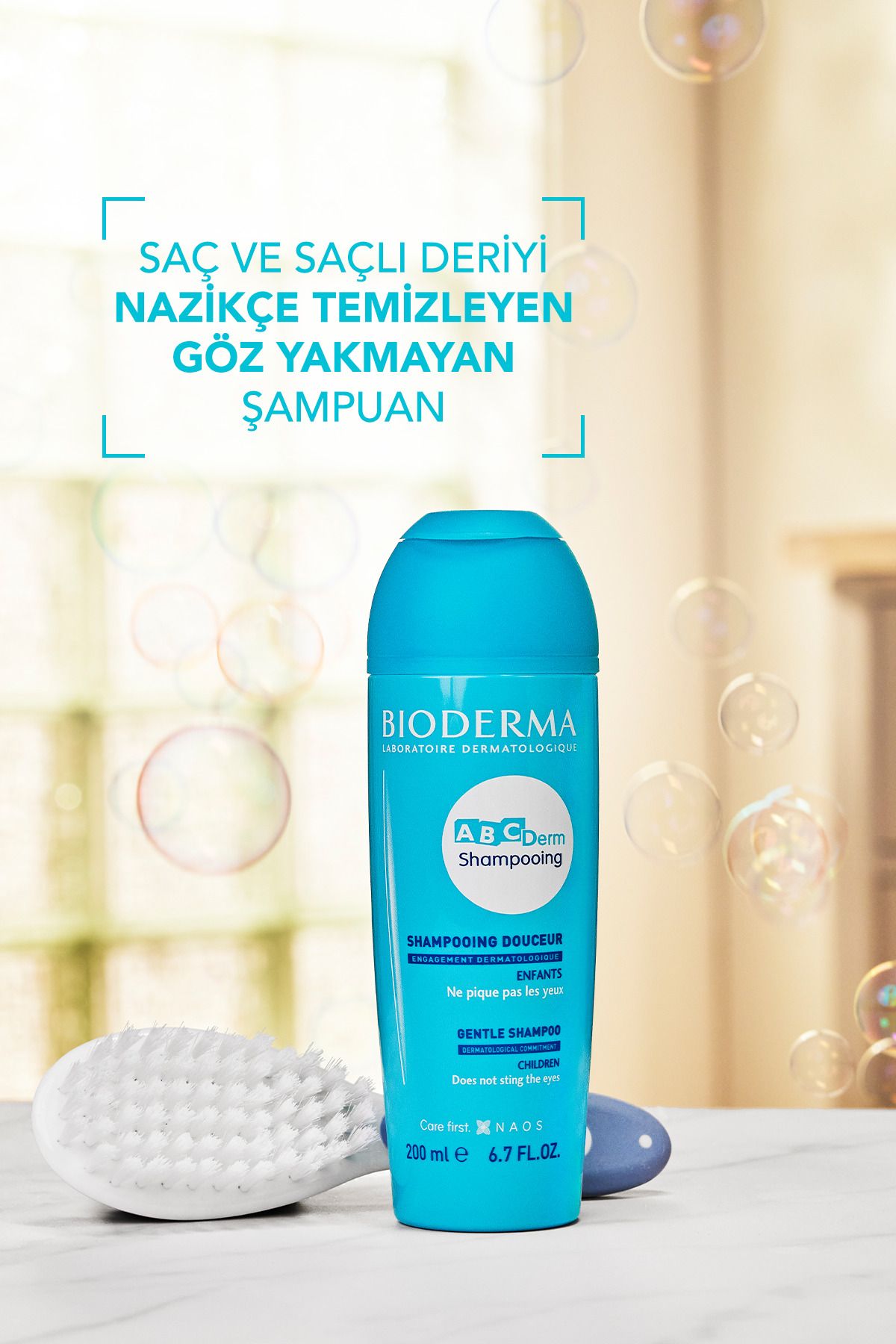 BİODERMA ABCDERM GENTLE ŞAMPUAN 200 ML-