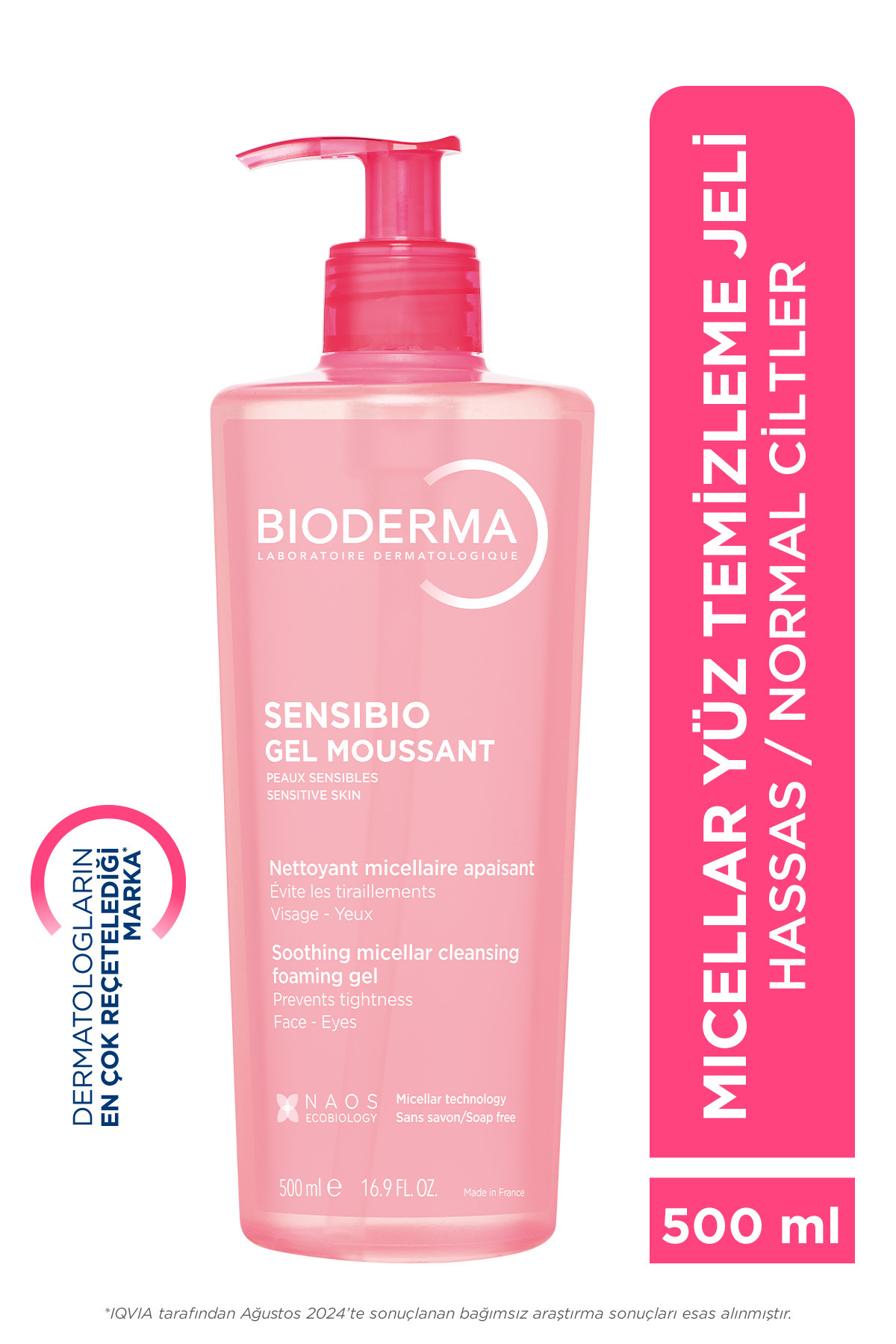 BİODERMA SENSİBİO FOAMİNG GEL 500 ML-
