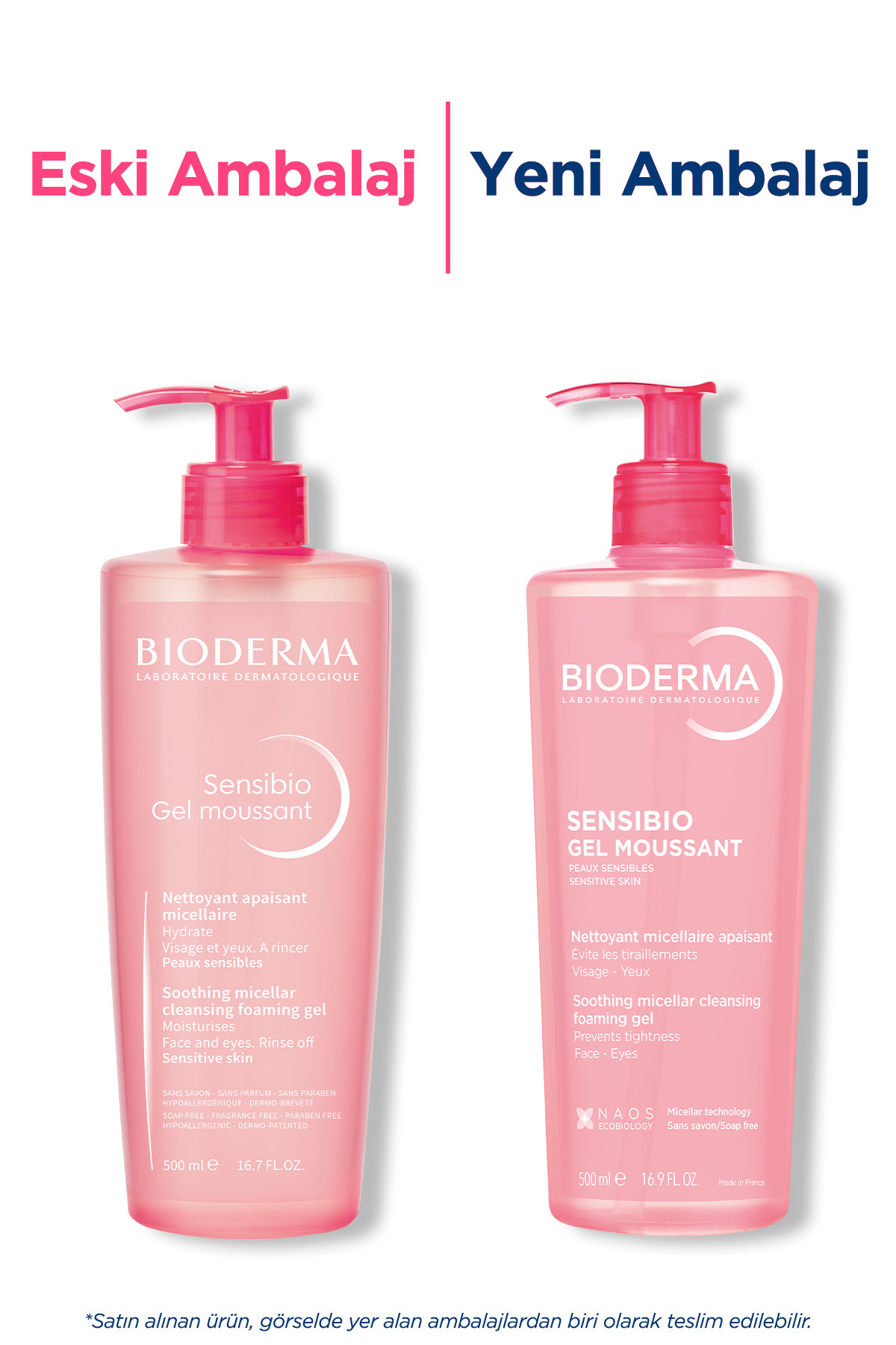 BİODERMA SENSİBİO FOAMİNG GEL 500 ML-