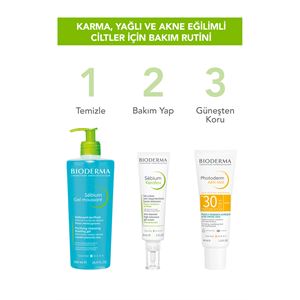 BİODERMA SÉBİUM YÜZ TEMİZLEME JELİ 500 ML-