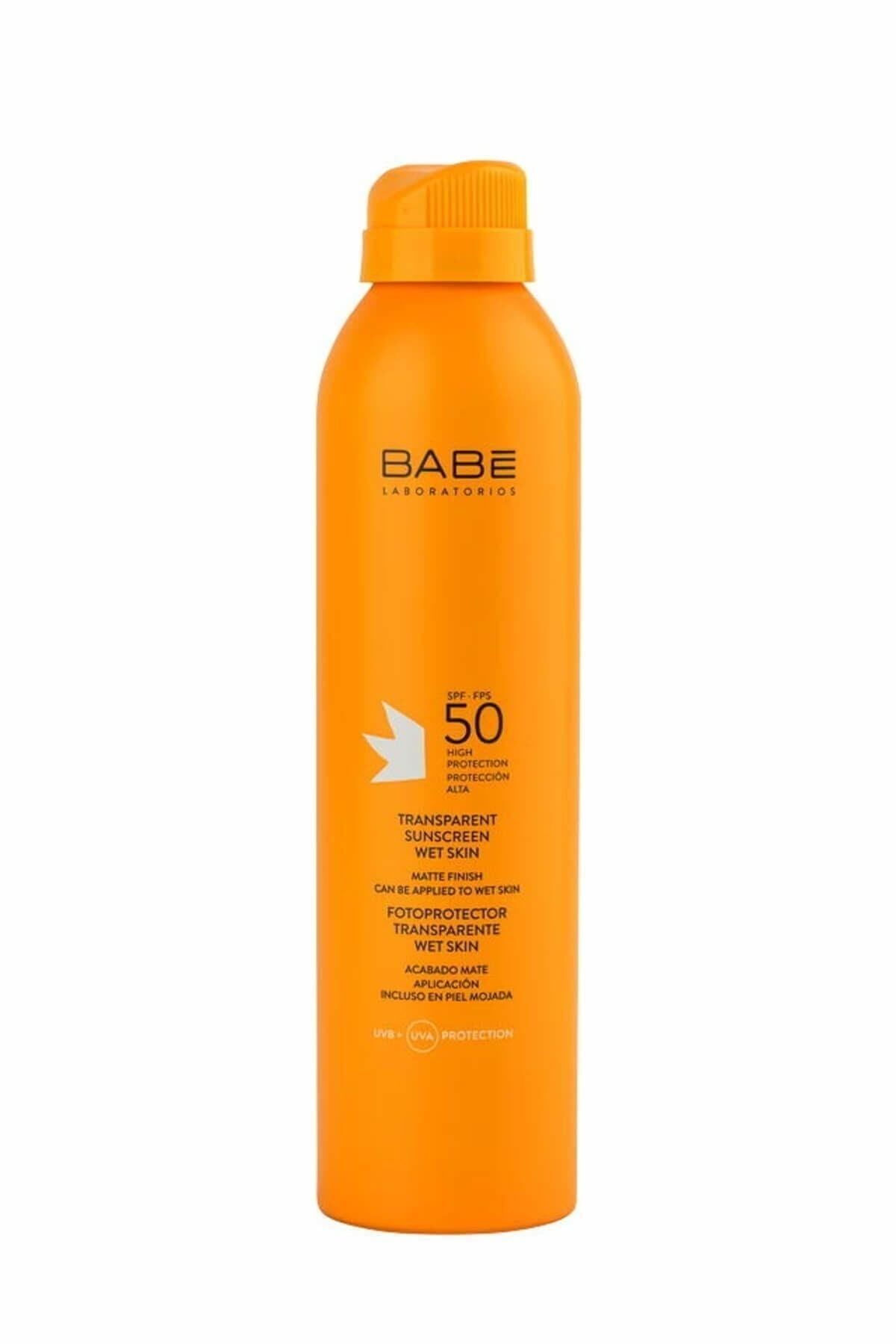 BABE TRANSPARENT SUNCSCREEN WET SKİN SPF50 200ML-