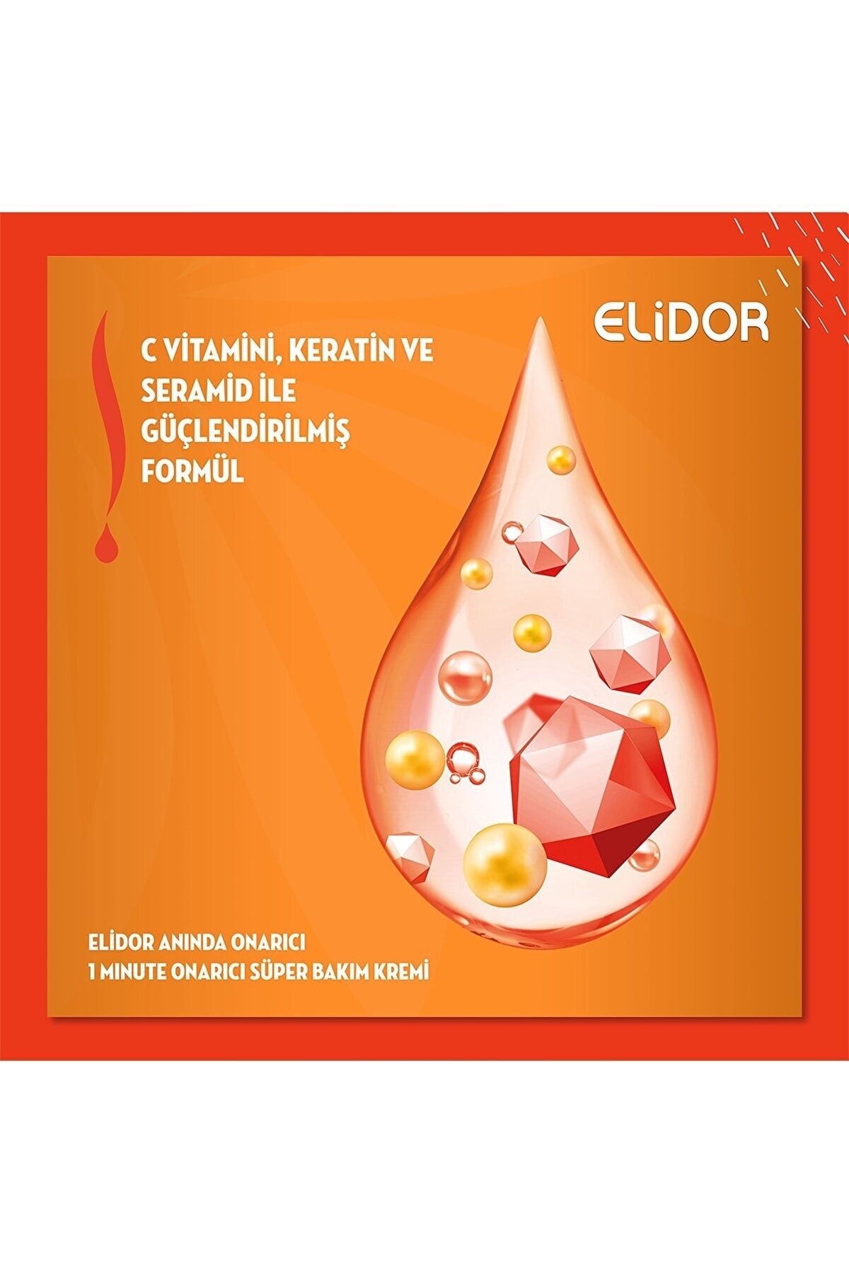 ELİDOR 1 MİNUTE SÜPER ARGİNİNE & C SAÇ KREMİ 170ML-