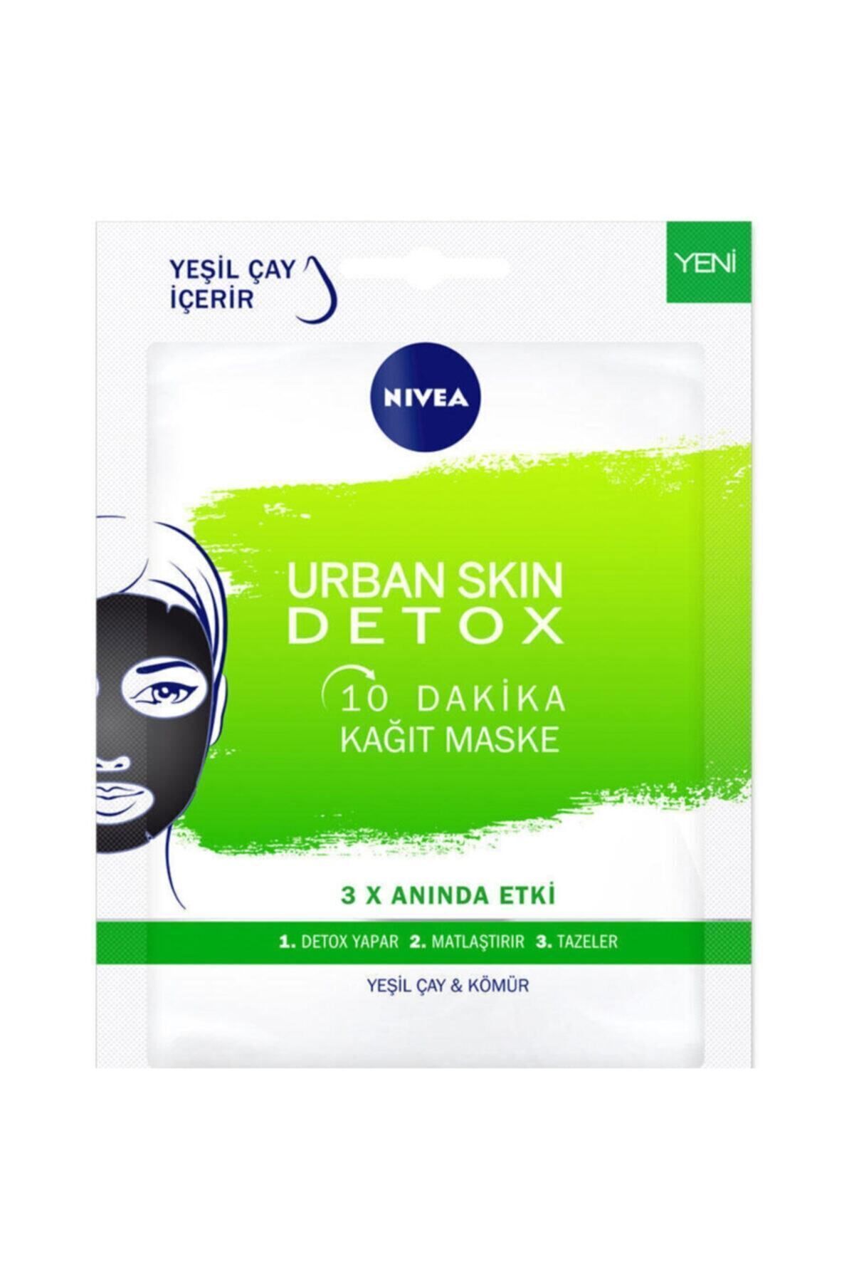NIVEA  NF URBAN SKIN DETOKS MASKE-