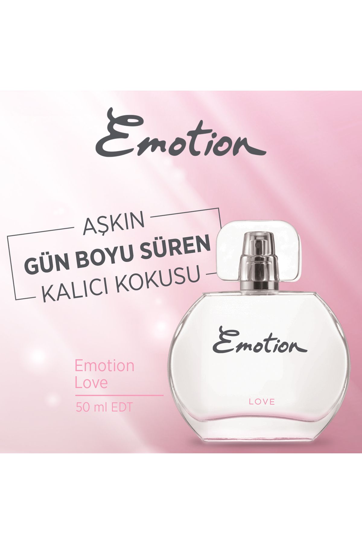 Emotion Love Edt Kadın Parfümü 50 ml-