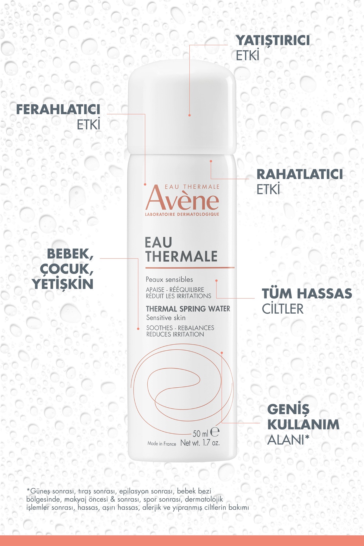 AVENE EAU THERMALE TERMAL SU 50 ML-