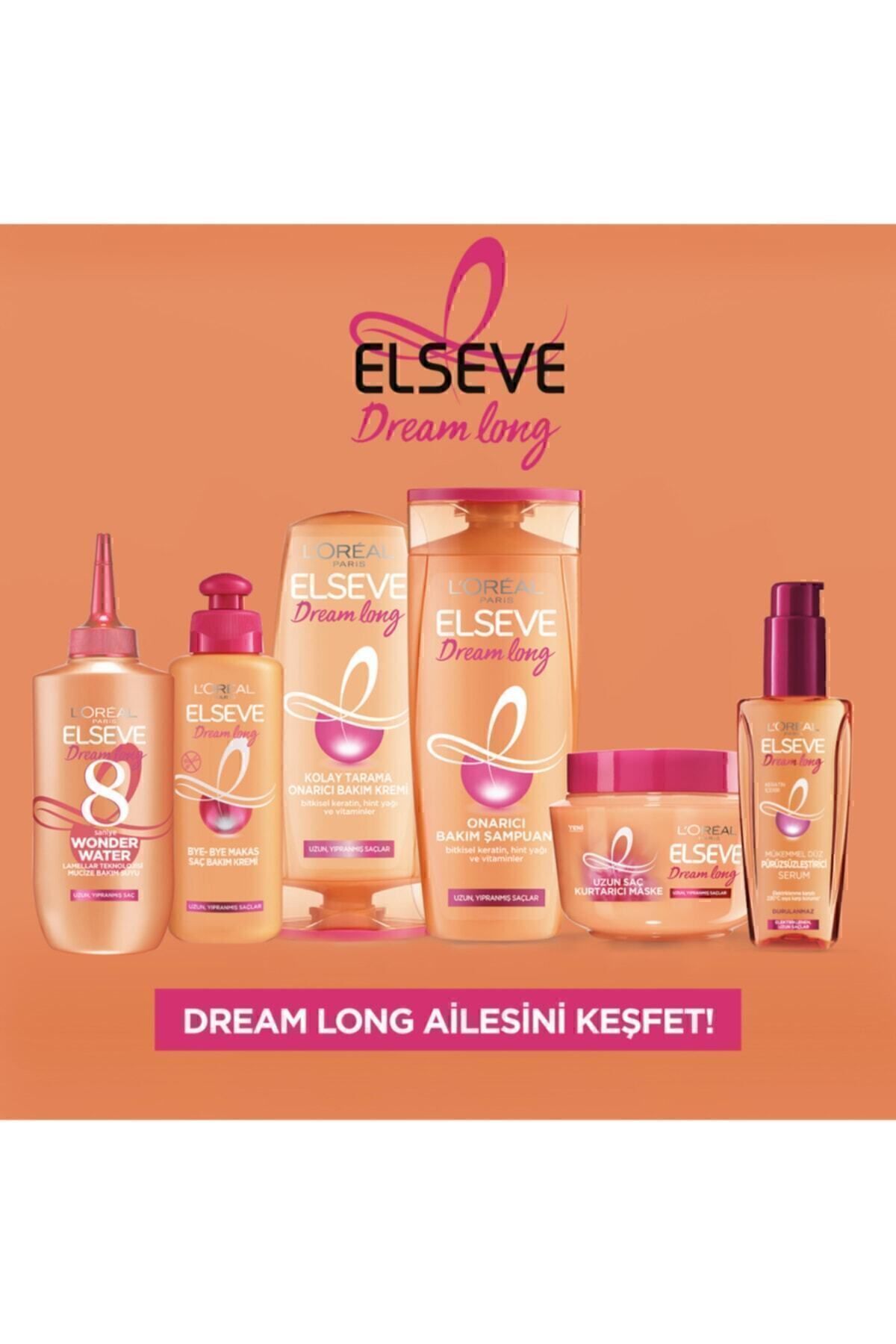 ELSEVE DREAM LONG WONDER WATER BAKIM SUYU 200 ML-