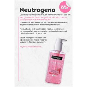 NEUTROGENA VİSİBLY CLEAR CANLANDIRICI TEMİZLEME JELİ 200ML-