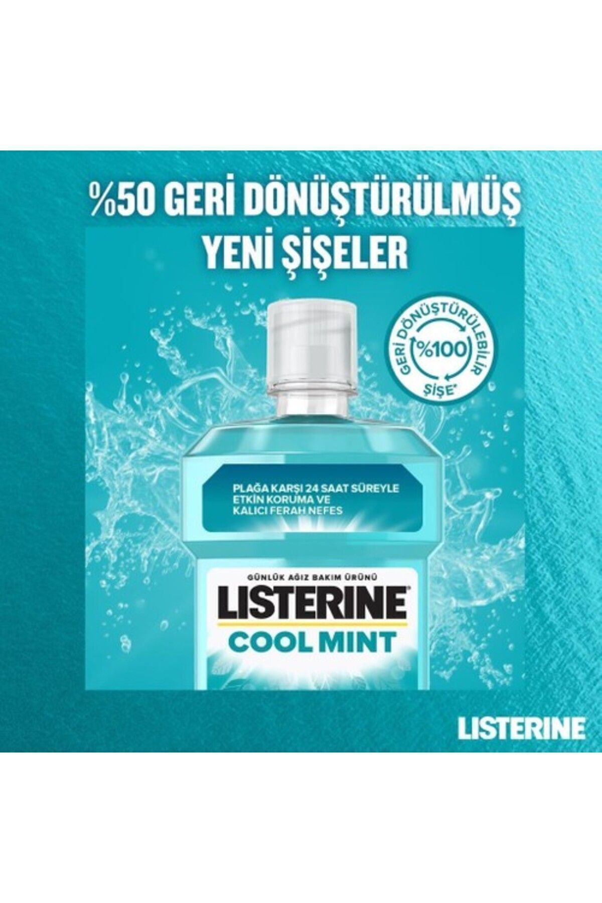LİSTERİNECOOLMİNT AĞIZ BAKIM SUYU 250 ML-