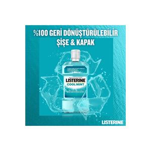 LİSTERİNE COOLMİNT AĞIZ BAKIM SUYU 500 ML-