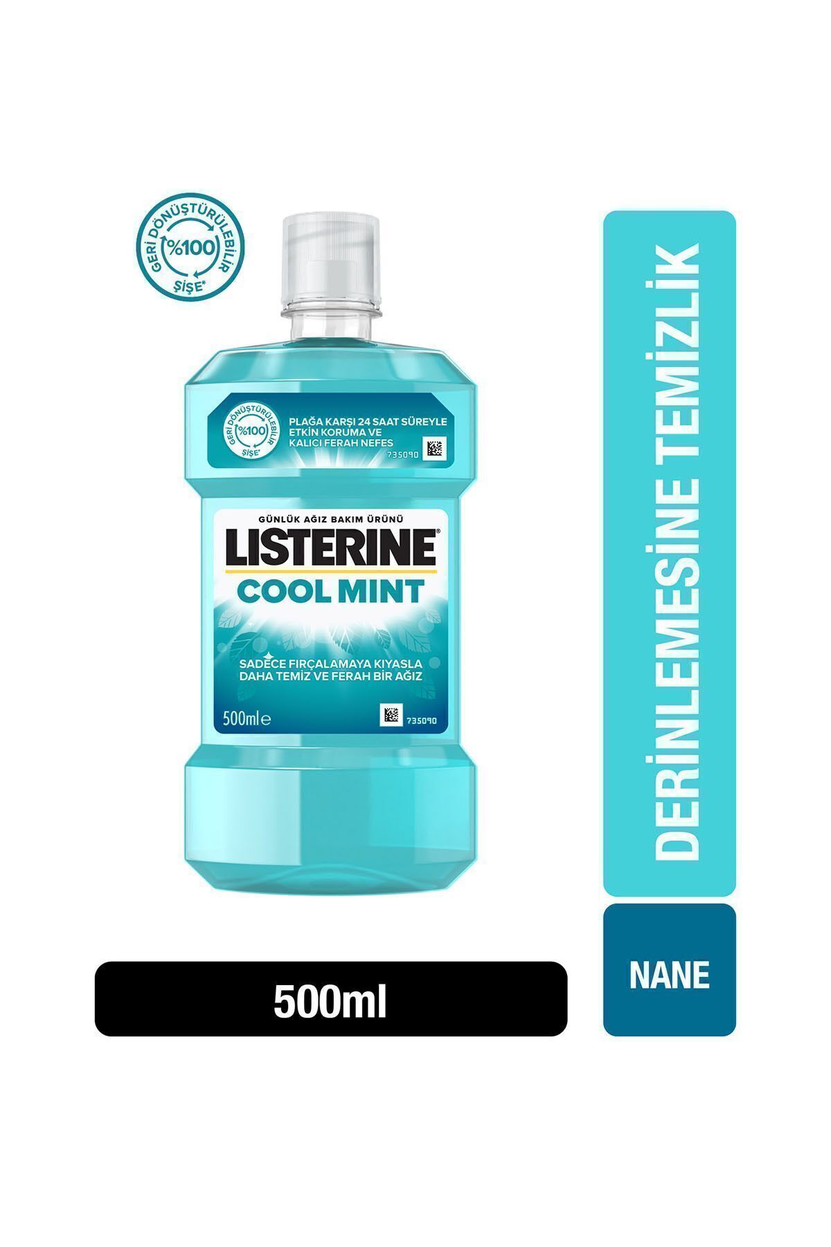 LİSTERİNE COOLMİNT AĞIZ BAKIM SUYU 500 ML-