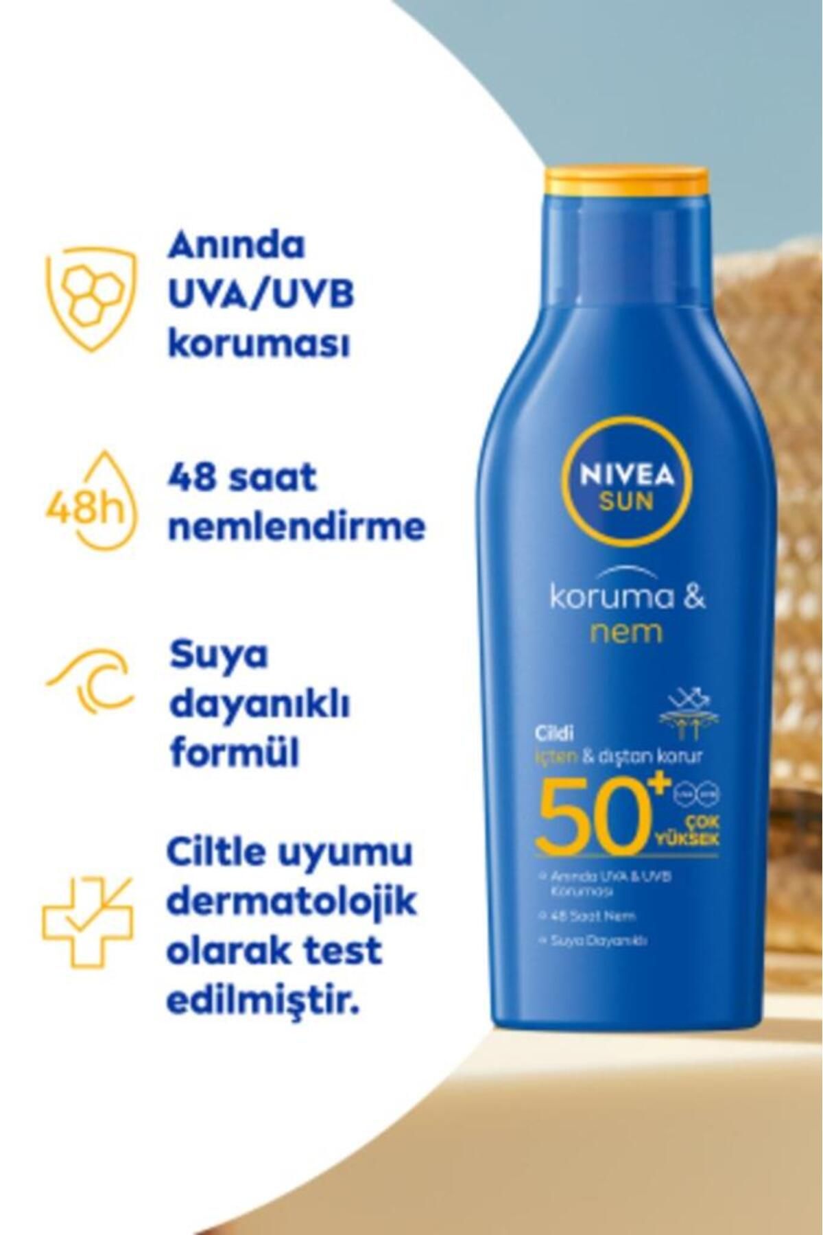 NIVEA SUN PROT CARE NEML. LOSYON SPF 20 200 ML-