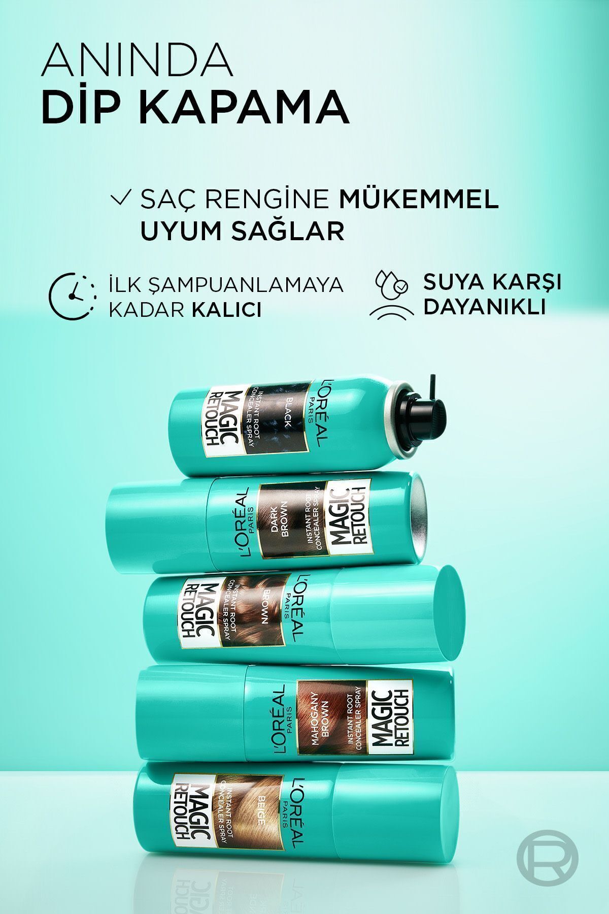 LOREAL MAGIC RETOUCH 2 KOYU KAHVE-