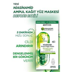 GARNIER AMPUL NIACINAMIDE MASKE-