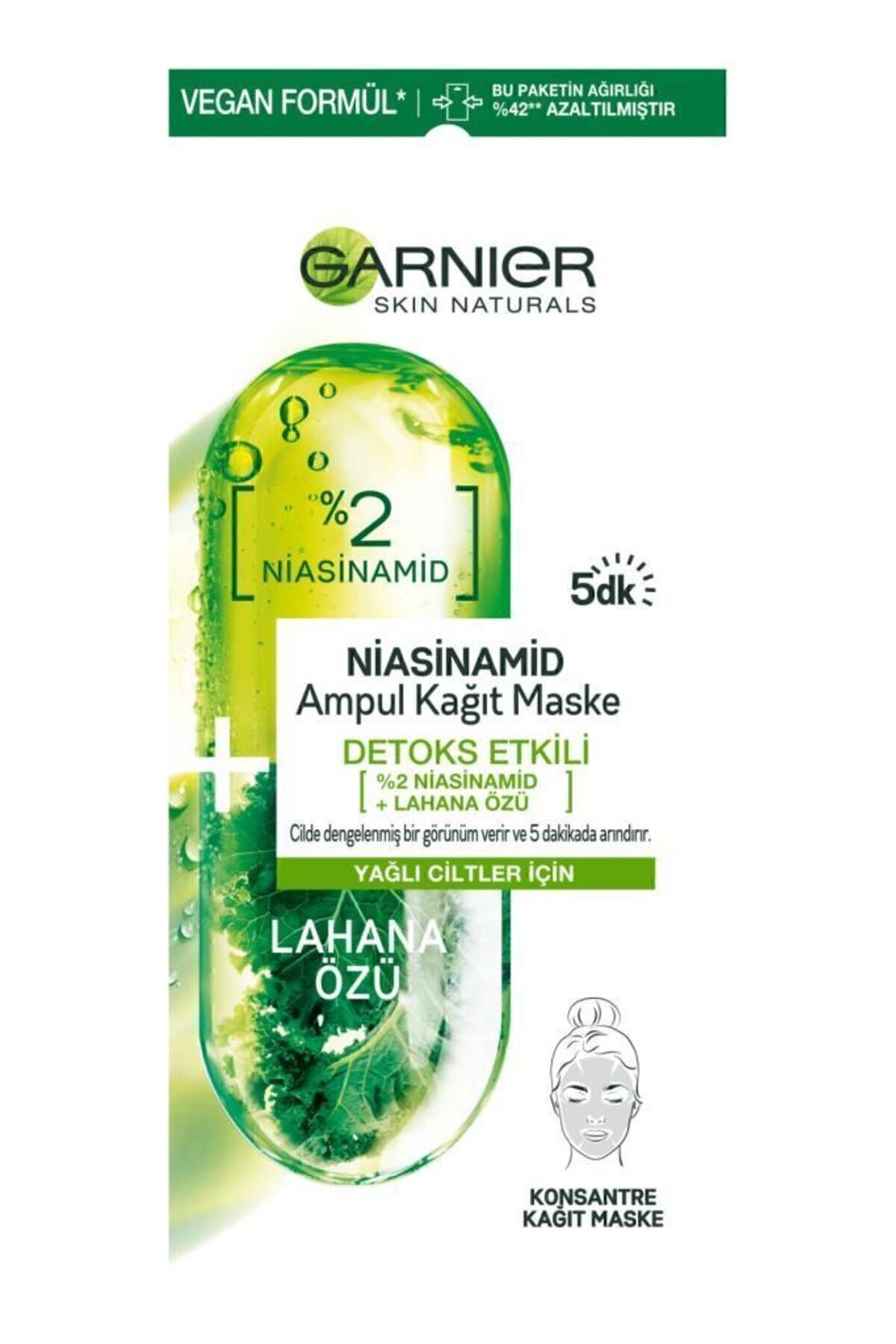 GARNIER AMPUL NIACINAMIDE MASKE-