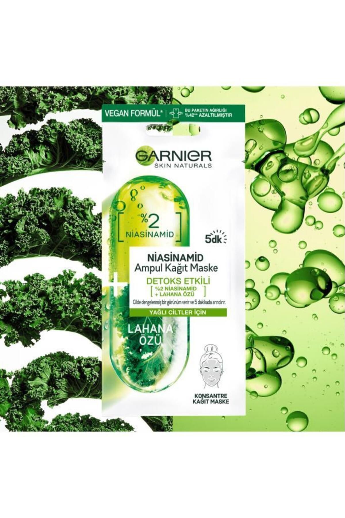 GARNIER AMPUL NIACINAMIDE MASKE-