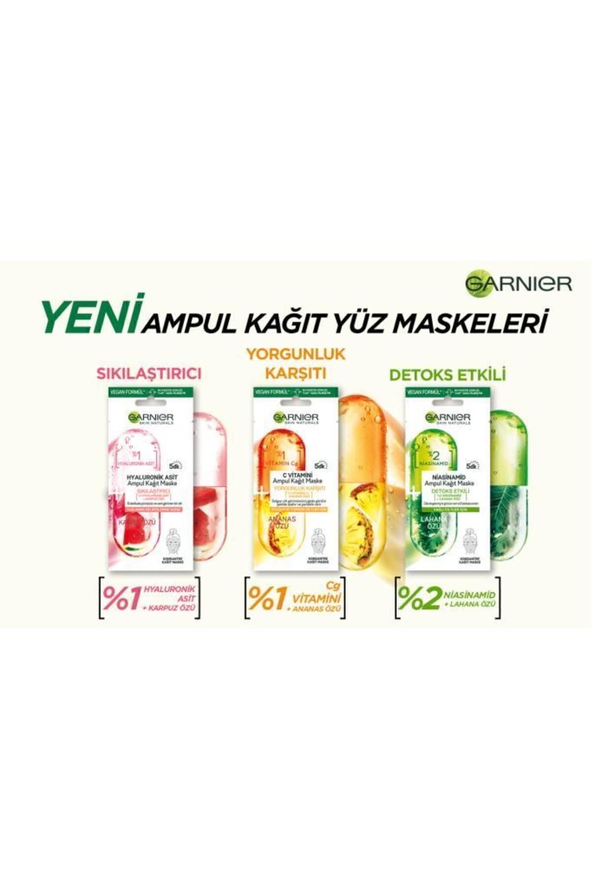GARNIER AMPUL NIACINAMIDE MASKE-