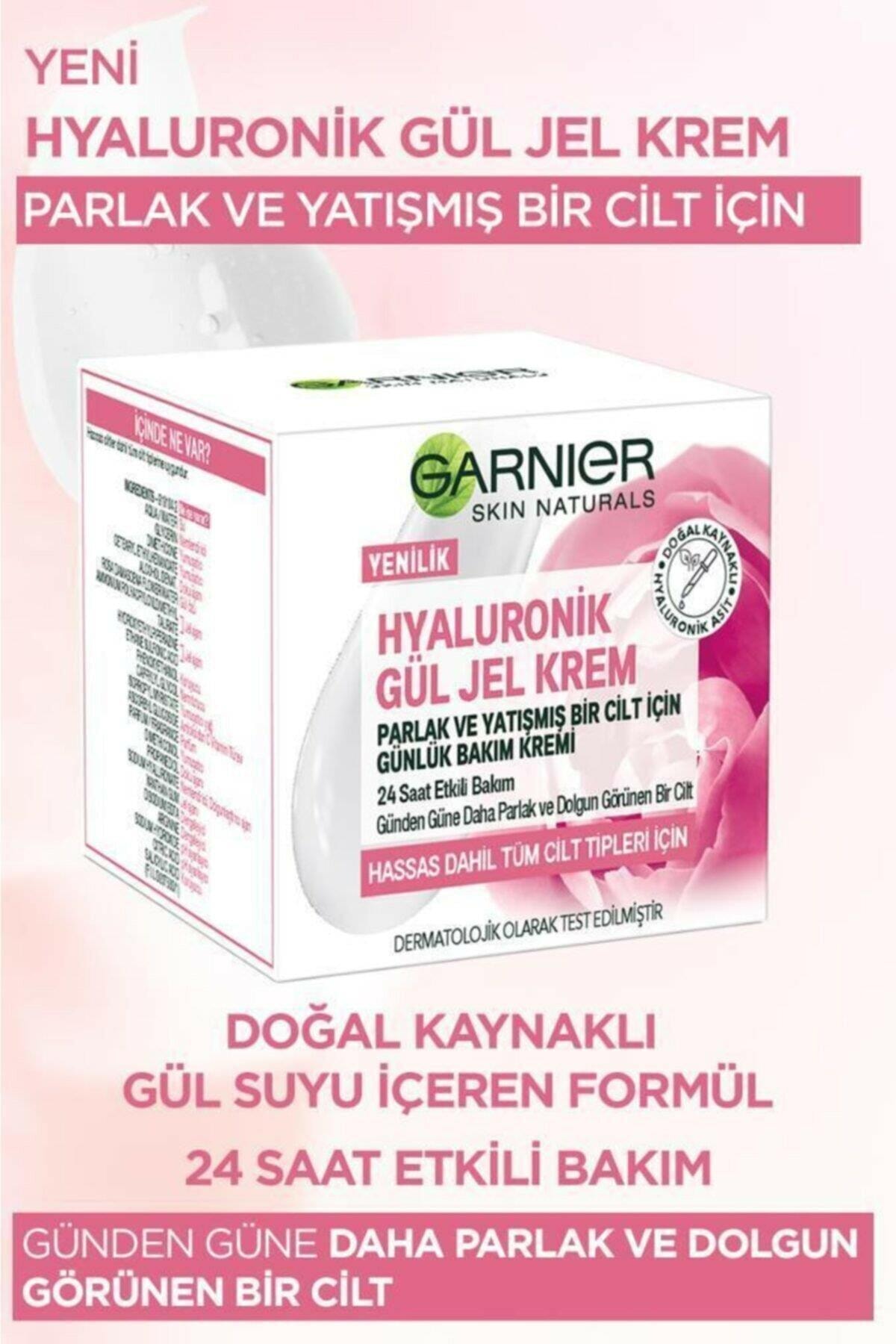 GARNIER HYALURONIK ALOE JELY KREM NEMLENDİRİCİ 50ML-