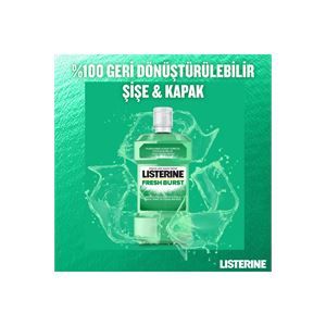 LİSTERİNEFRESH BURST AĞIZ BAKIM SUYU 250 ML-