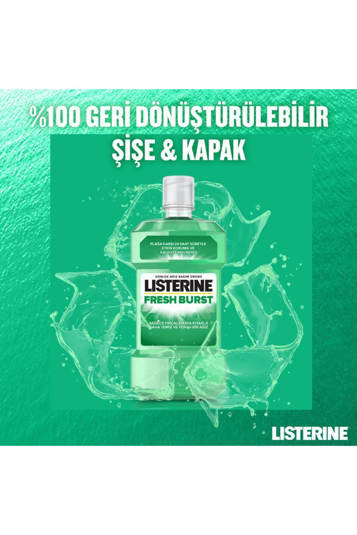 LİSTERİNEFRESH BURST AĞIZ BAKIM SUYU 250 ML-