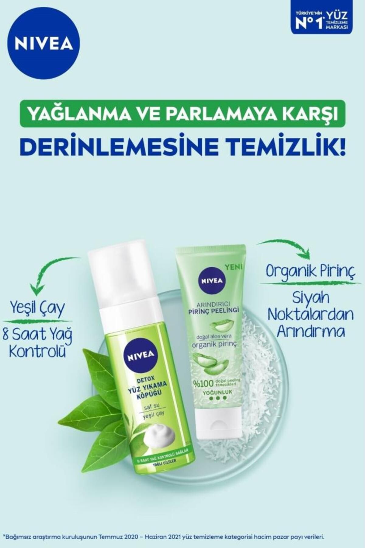 NIVEA URBAN SKİN DETOX YÜZ YIKAMA KÖPÜĞÜ 150 ML-