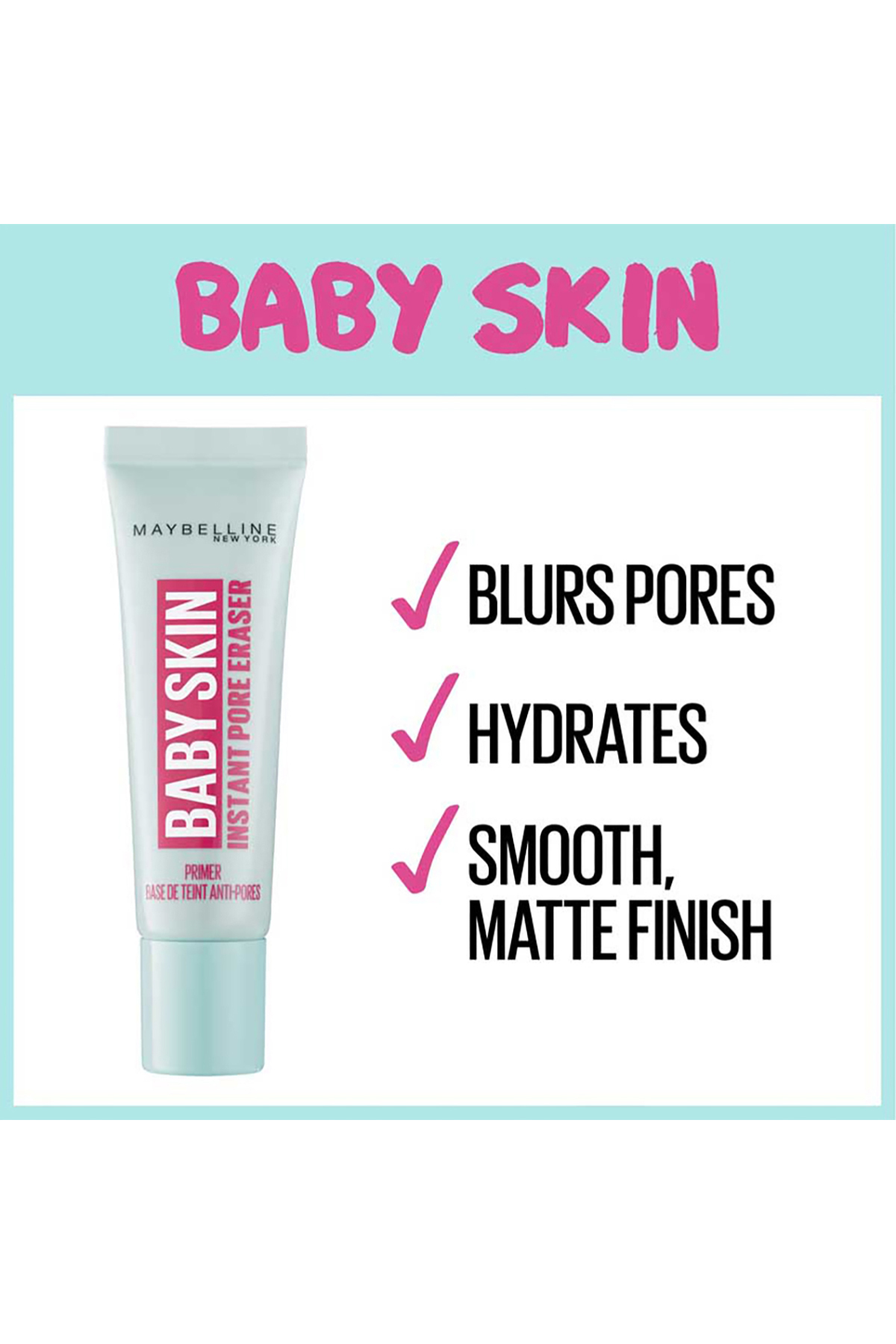 MAYBELLİNE NEW YORK BABY SKİN MAKYAJ BAZI - PORE ERASER-