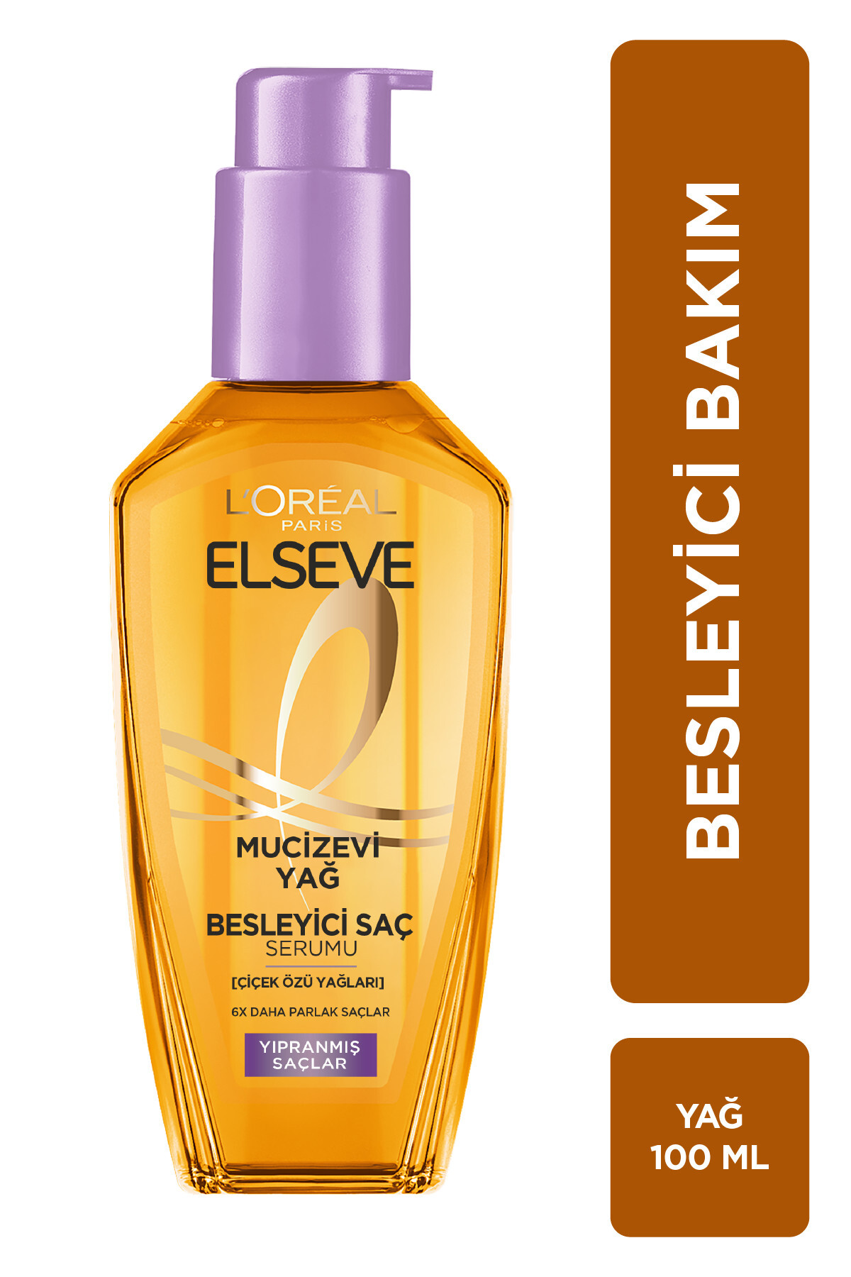 ELSEVE EXTRA YIPRANMIŞ SAÇLAR İÇİN BAKIM YAĞI 100 ML-