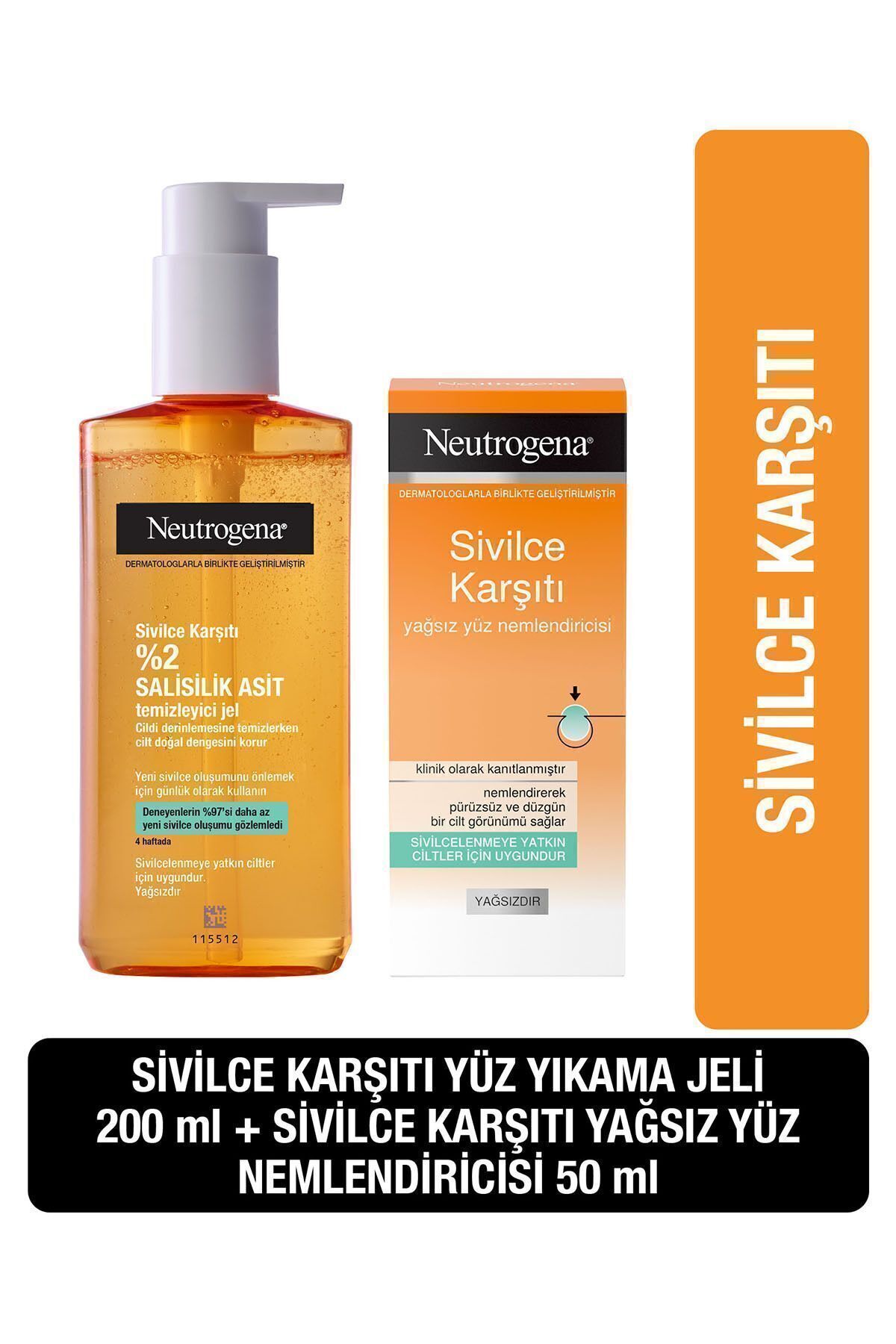 SİVİLCE KARŞITI NEMLENDİRİCİLİ TEMİZLEME JELİ 150 ML-