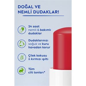 NİVEA FRUİTY SHİNE ÇİLEK DUDAK KORUYUCU-