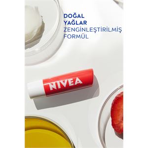 NİVEA FRUİTY SHİNE ÇİLEK DUDAK KORUYUCU-
