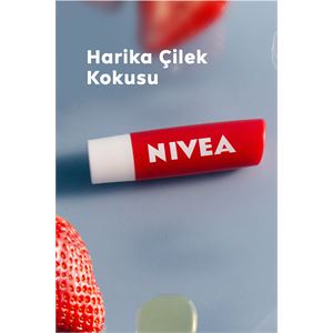 NİVEA FRUİTY SHİNE ÇİLEK DUDAK KORUYUCU-