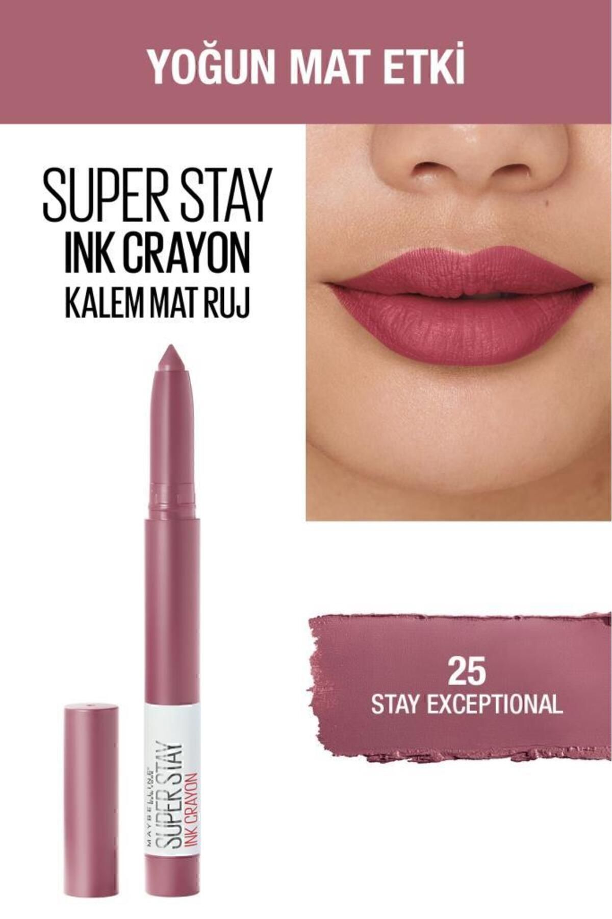 MAYBELLİNE NEW YORK STAY KALEM RUJ 25-